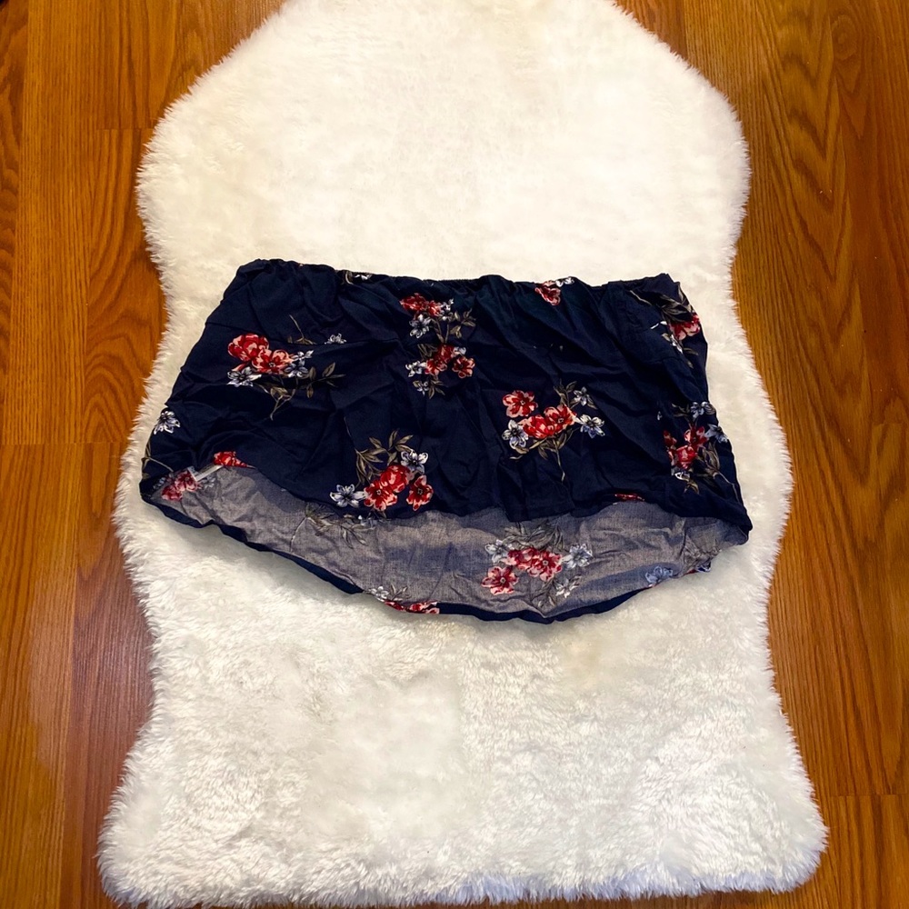 NEW Ribbed flower crop top
